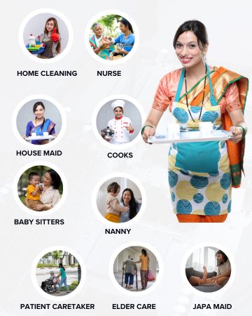 About Babysitter,Cook, Elder Care, Patient Care and Maid Service Agency in Currey Road